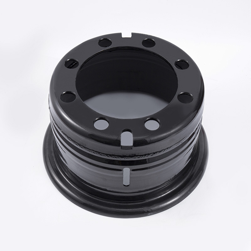 Wózek widłowy Hangzhou 5-tonowe koło przednie z litą stalową obręczą 825-15 Wózek widłowy Hangzhou 5-tonowe koło przednie z litą stalową obręczą 825-15