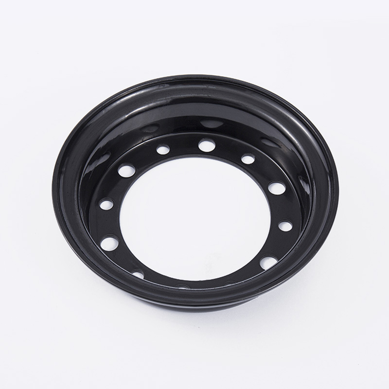 Wózek widłowy Hangzhou N120 z dzieloną stalową obręczą 600-9